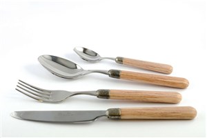 Cortina Oak 36 Piece Cutlery Set ICRS9836A09 