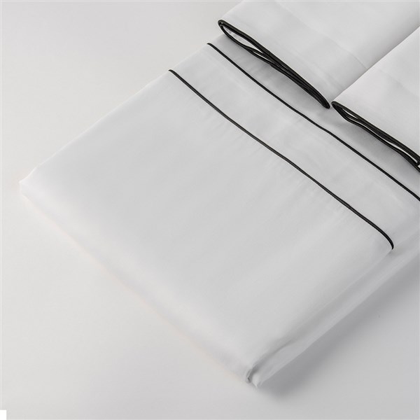 Nevresim Takımı Çift Kişilik Biyeli By Siyah