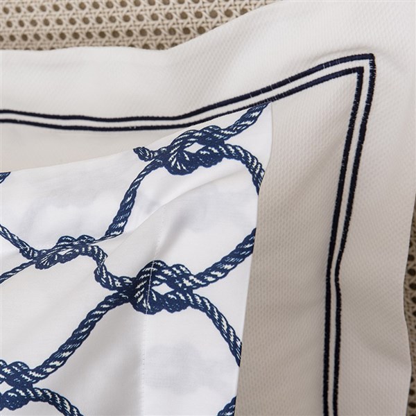 Double Pique Set 2 Sıra Pikolu White-Navy