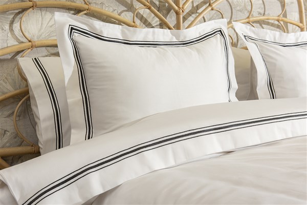 Thick Pico Line Duvet Cover Set Double By Antrasit