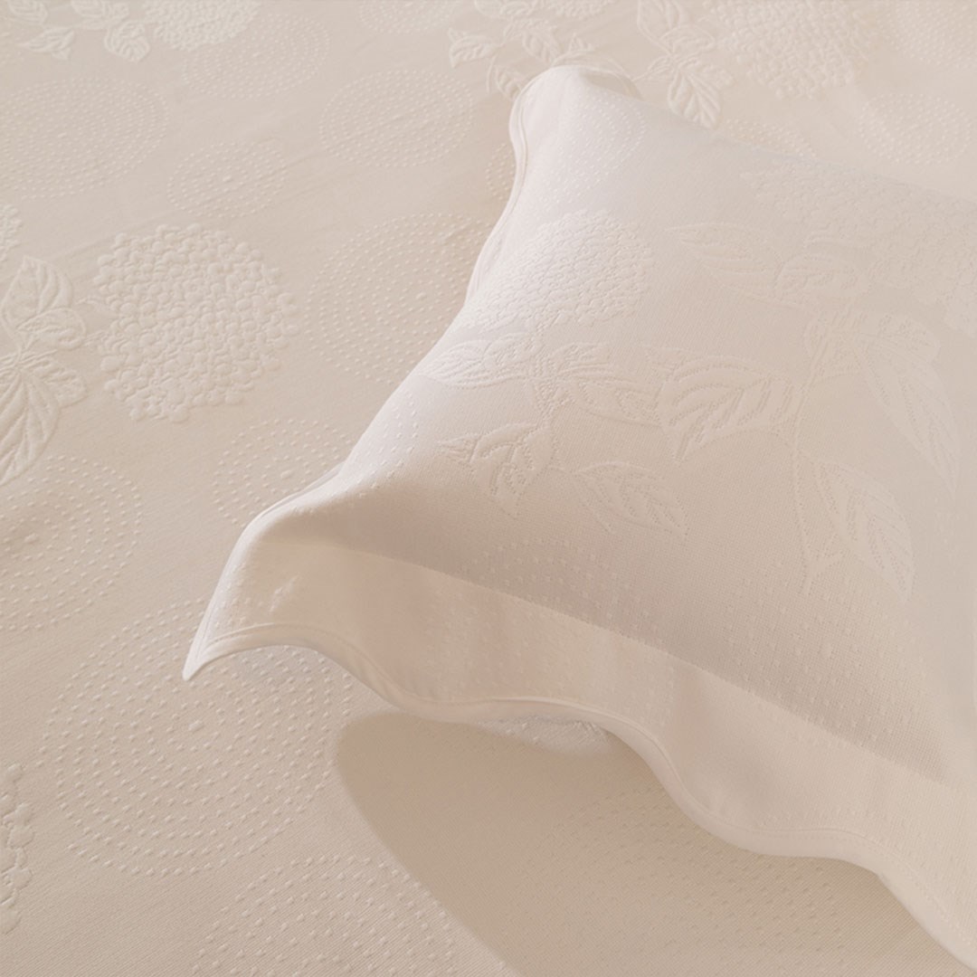 Pike Takımı Çift Kişilik Ortanca Beyaz