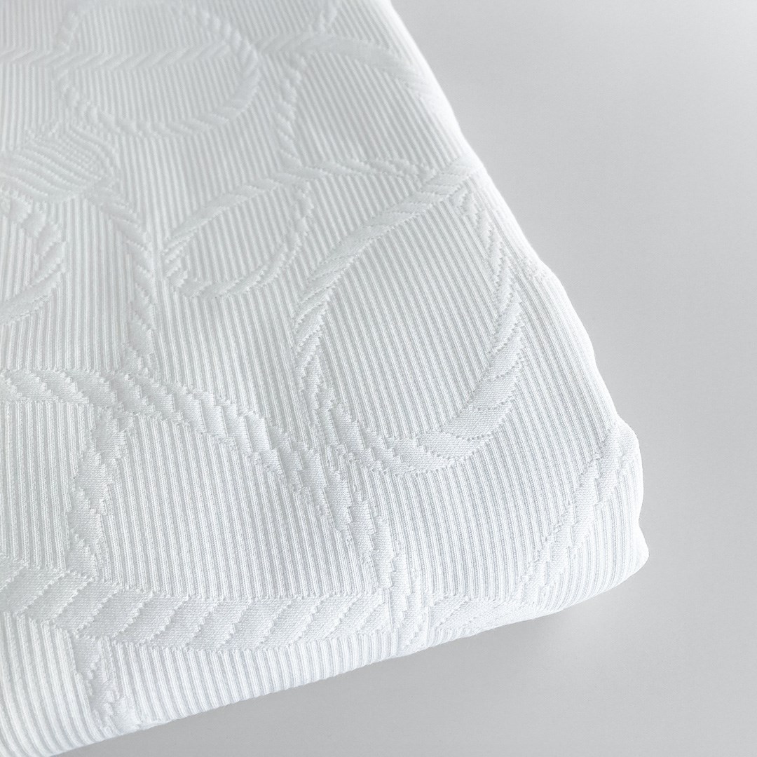 Pike Takımı Çift Kişilik Halatlı Beyaz