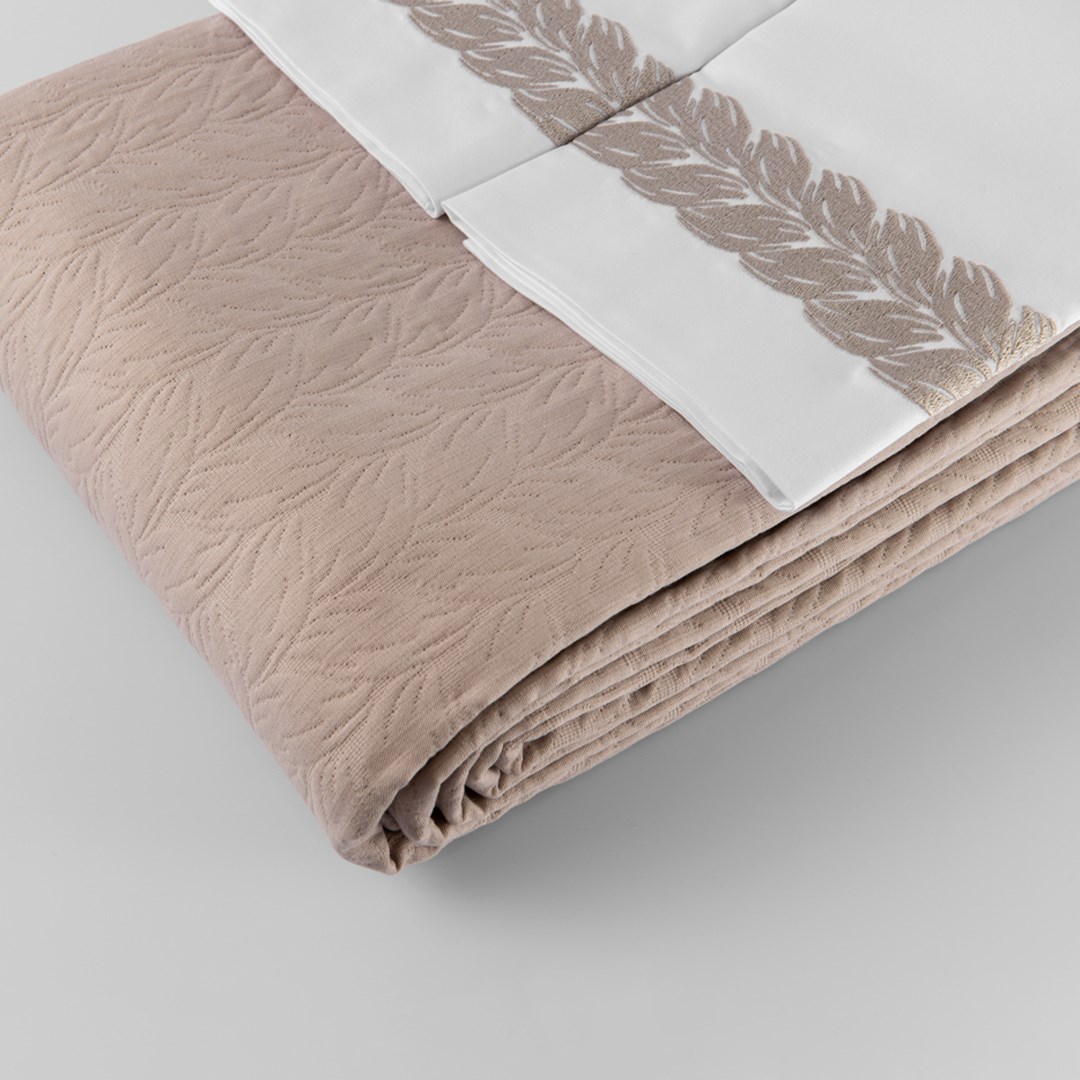 Pike Takımı Çift Kişilik Örgü Taş Rengi