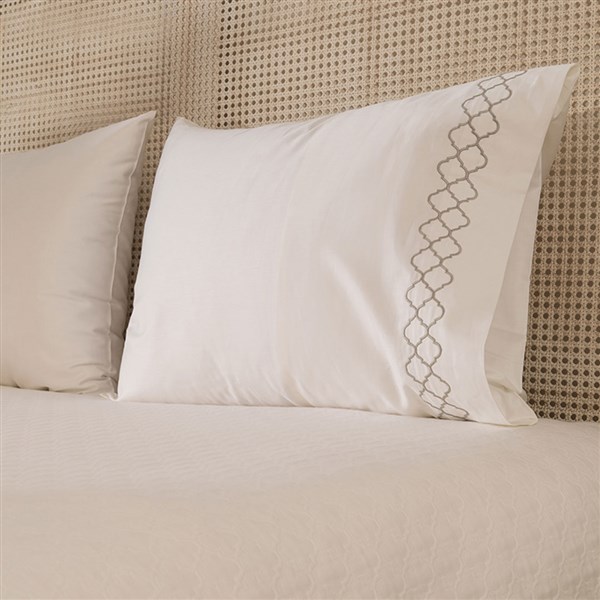 Double Pique Set Geometri - Egyptian Cotton