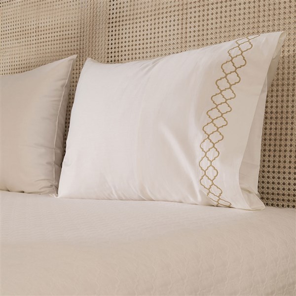 Double Pique Set Geometri - Egyptian Cotton