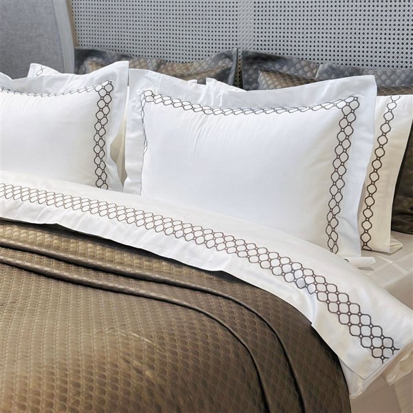 Çift Kişilik Yatak Örtüsü Lotus Mınk