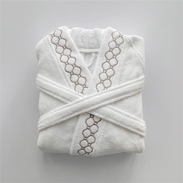 Nakışlı Bornoz Lotus By Mınk