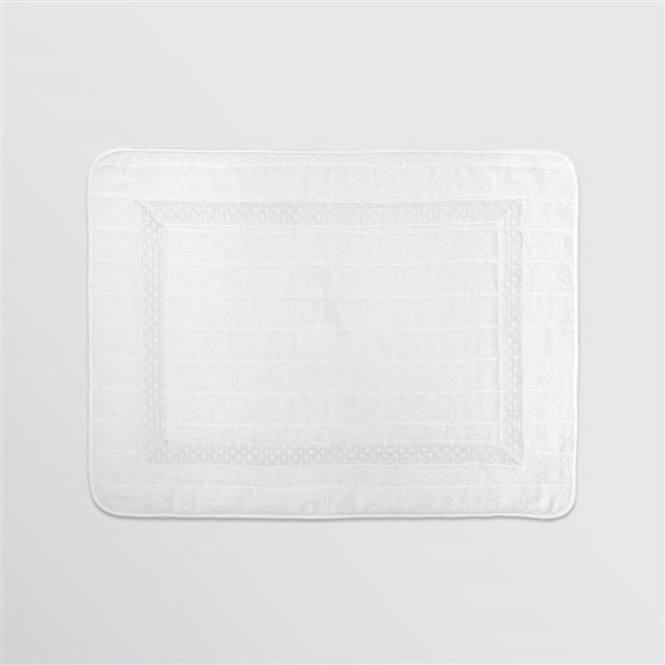 Bath Mat Veronica White