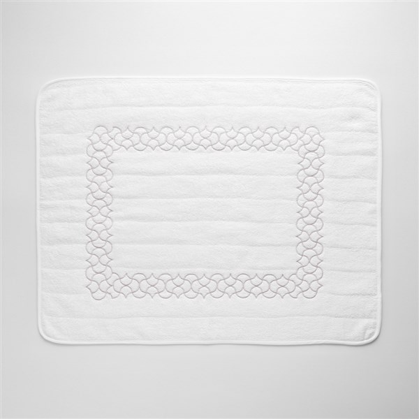 Nakışlı Ayak Havlusu Peony By Kum Rengi