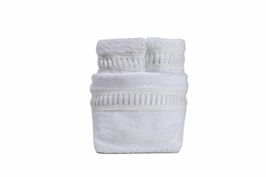Sac + 4 Piece Towel Set Kolber White