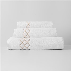 Nakışlı El Havlusu Geometri By Taş Rengi