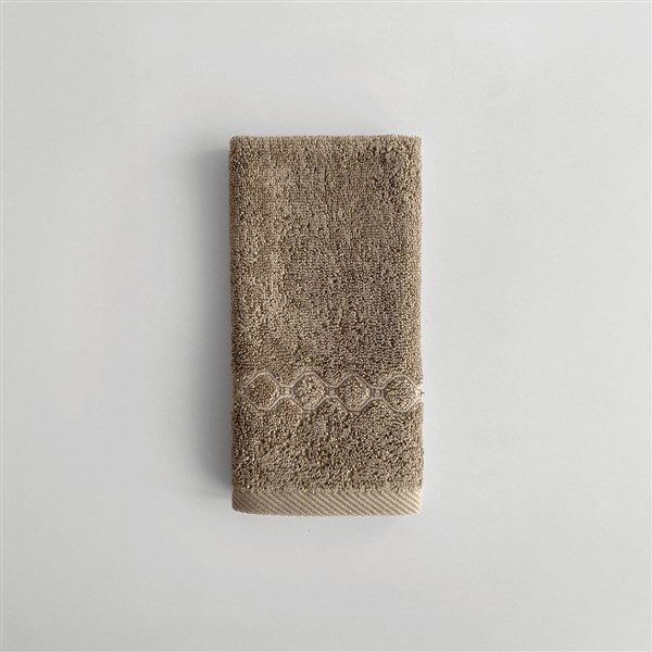 Nakışlı El Havlusu Lotus Mınk