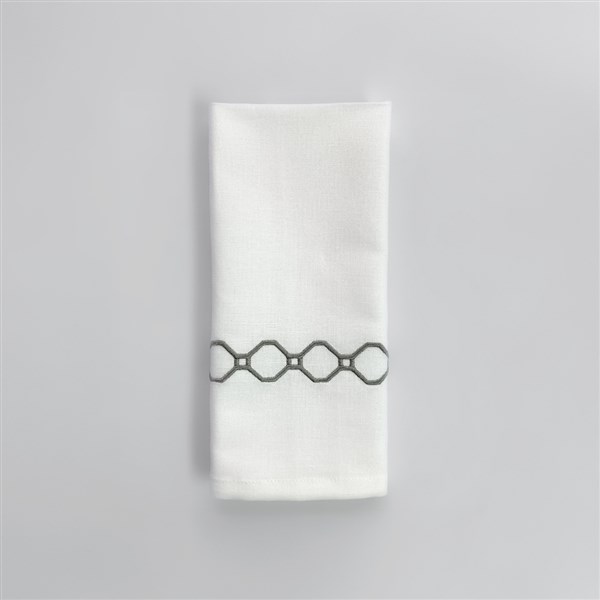 Hand Towel Linen Lotus By Antrasit