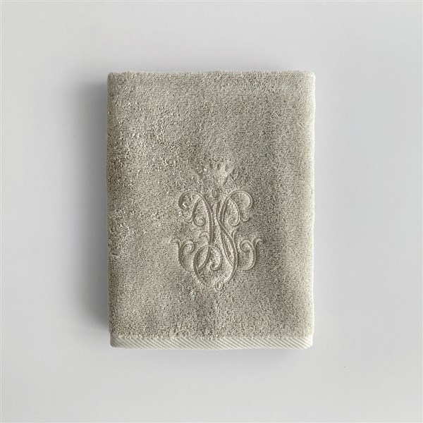 Nakışlı Yüz Havlusu Yeni Arma Yeşil