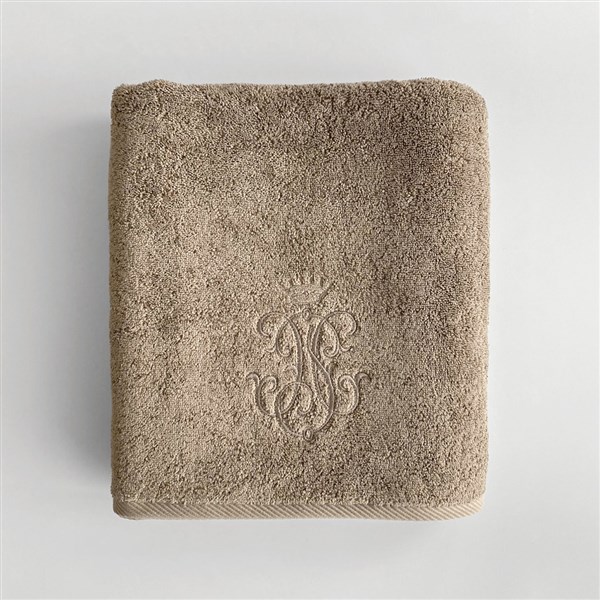 Nakışlı Banyo Havlusu Yeni Arma Mınk