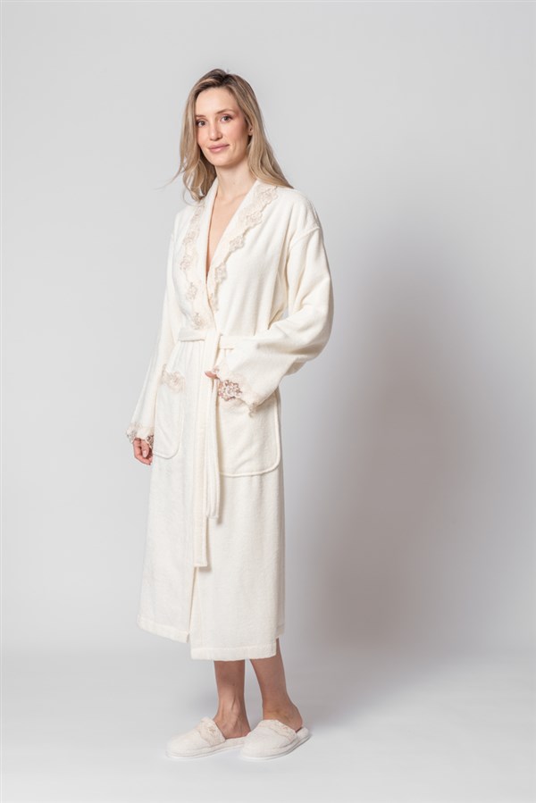 Bathrobe Açelya Cream