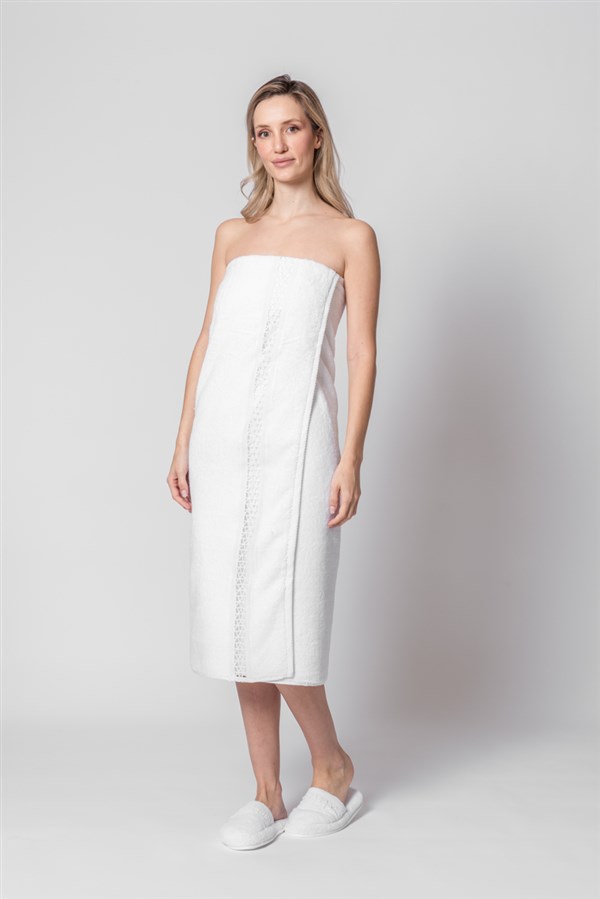 Bath Towel Kassia White