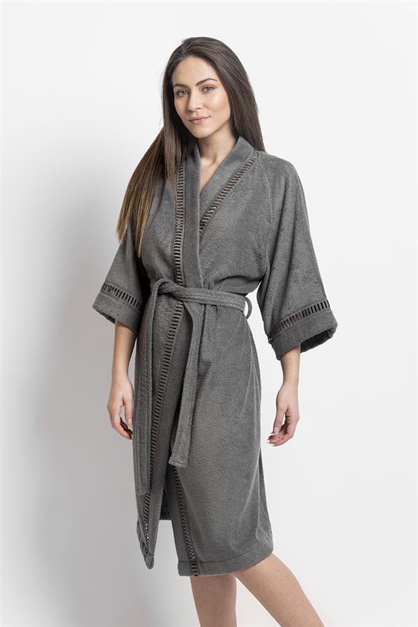 Bathrobe Kolber Antrasit