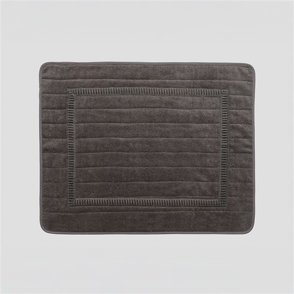 Dantelli Ayak Havlusu Kolber Antrasit