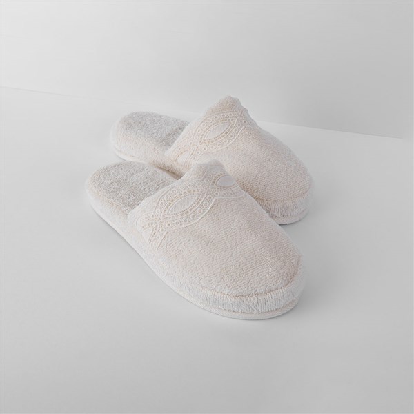 Dantelli Terlik Smyrna Kemik