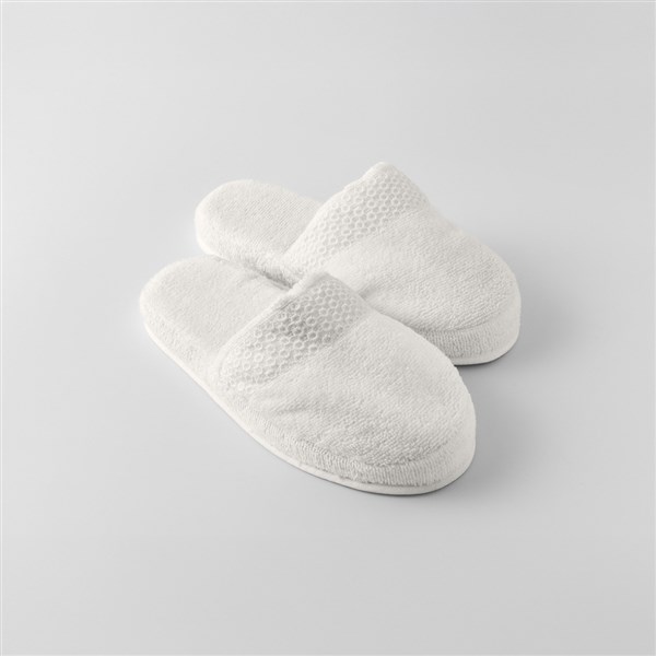 Dantelli Terlik Paris Beyaz