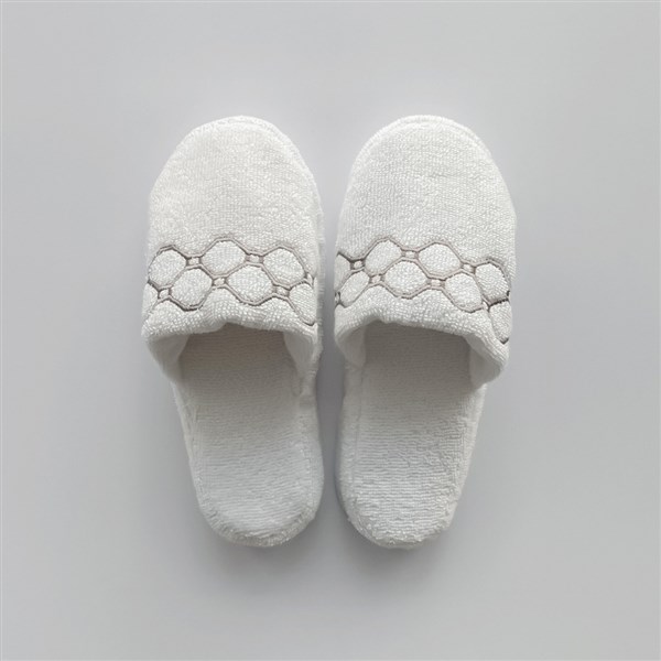 Nakışlı Terlik Lotus By Mınk