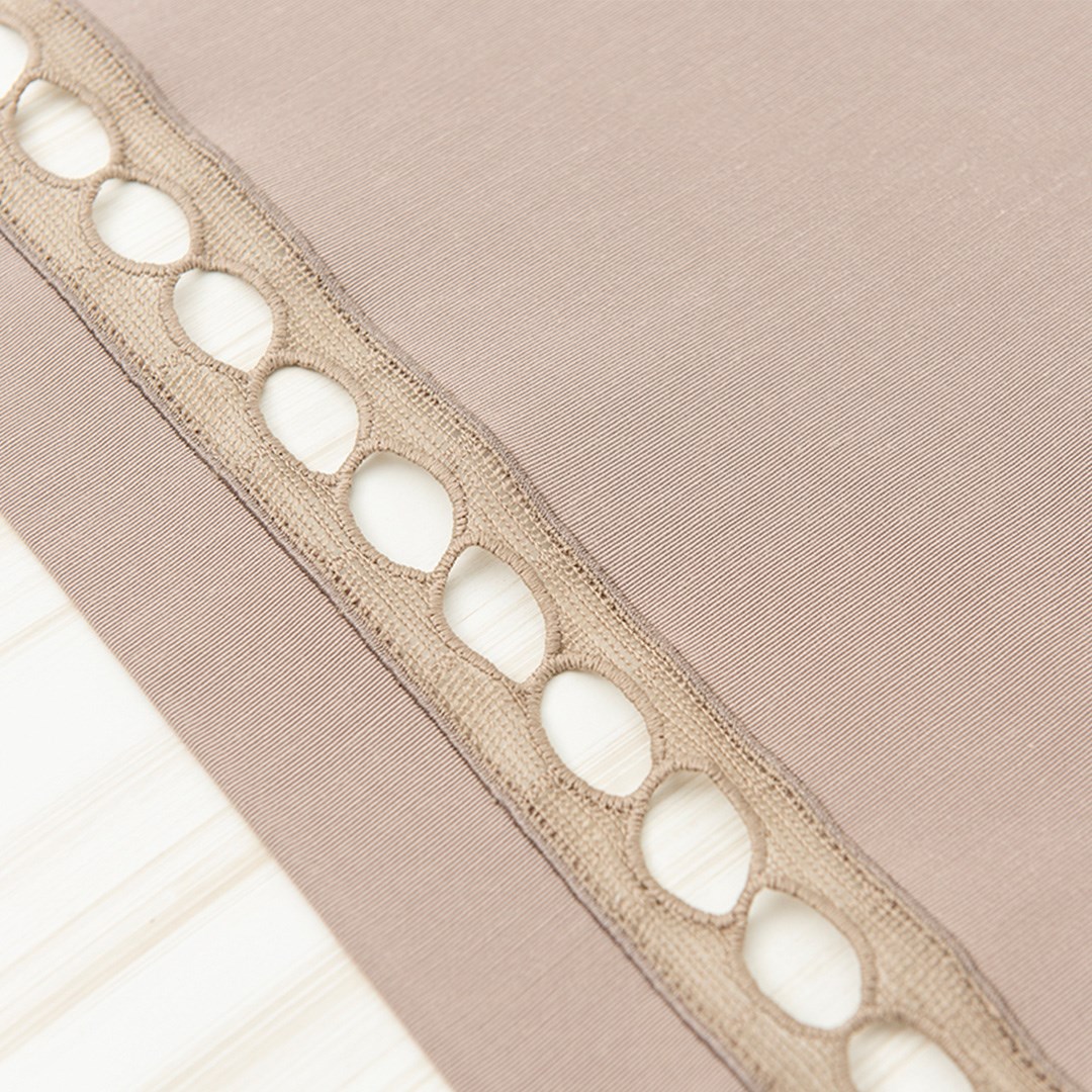 Dantelli Masa Bandı Pamina Taş Rengi