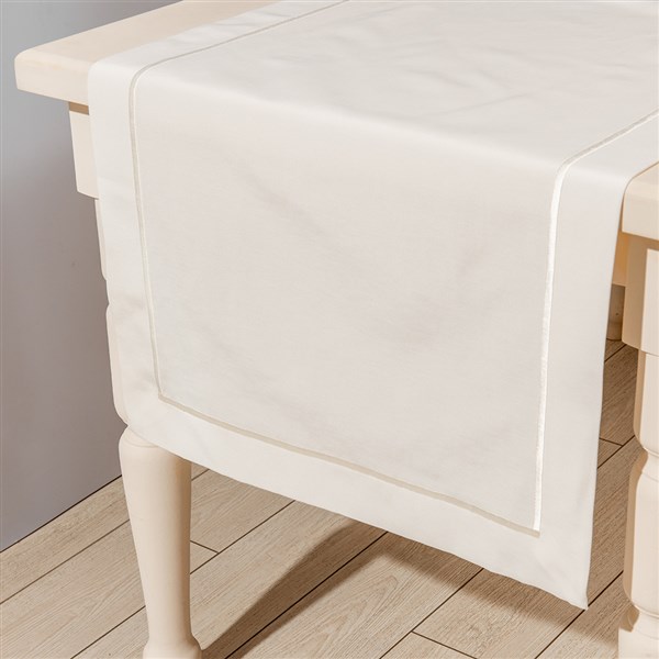 Kalın Tek Sıra Pikolu Masa Bandı Beyaz