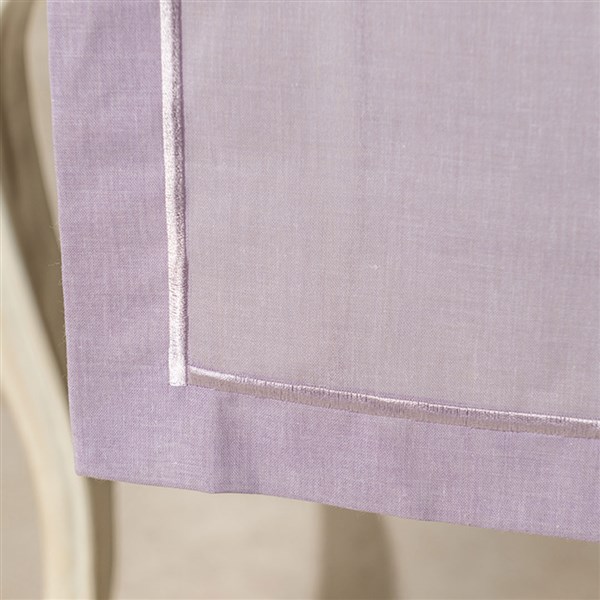 Kalın Tek Sıra Pikolu Masa Bandı Lila