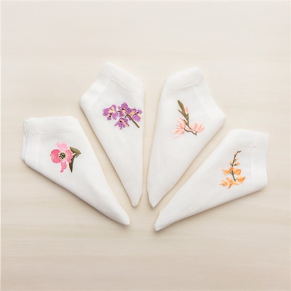 4 Piece Napkin Set 45*45 Gardenia
