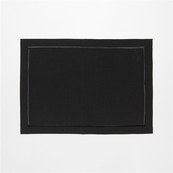 Kalın Tek Sıra Pikolu Amerikan Servis 2'li Paket Siyah