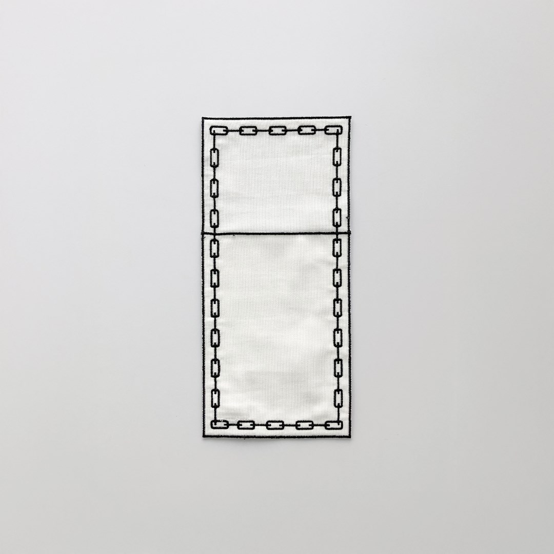 Nakışlı Kaşıklık Zincir By Siyah