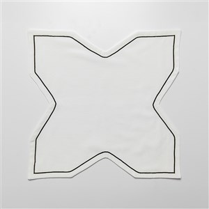 Ekmek Sepeti Örtüsü Düz Pikolu By Siyah