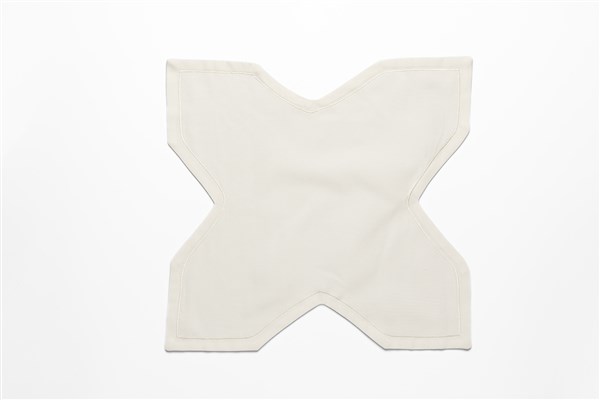 Bread Basket Cover Düz Pikolu White