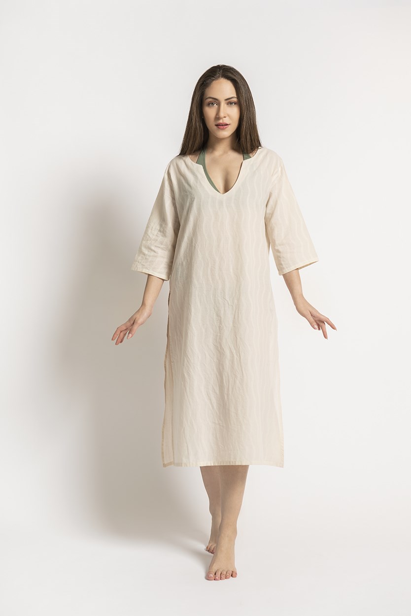 Plaj Elbisesi Mila Bej