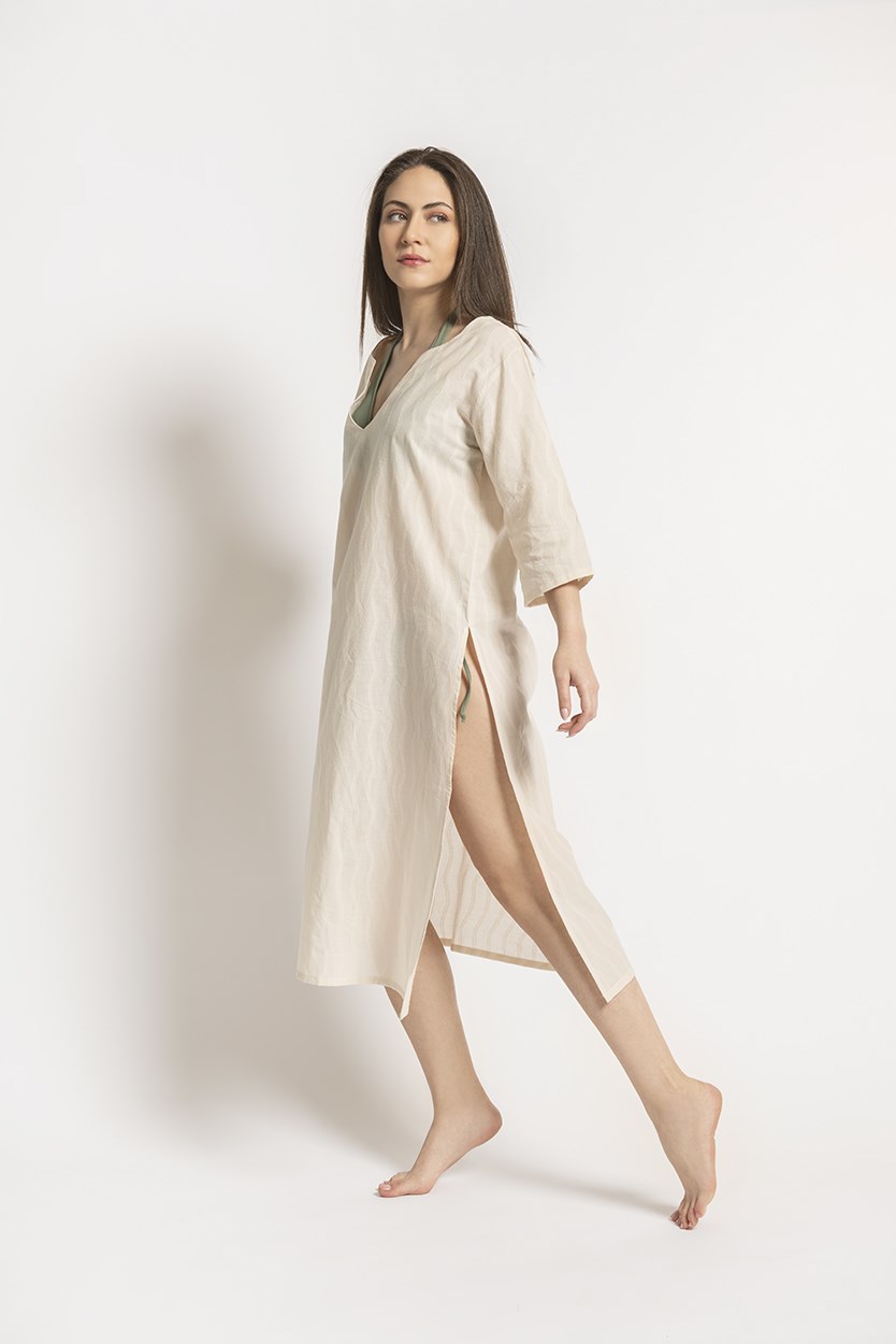 Plaj Elbisesi Mila Bej