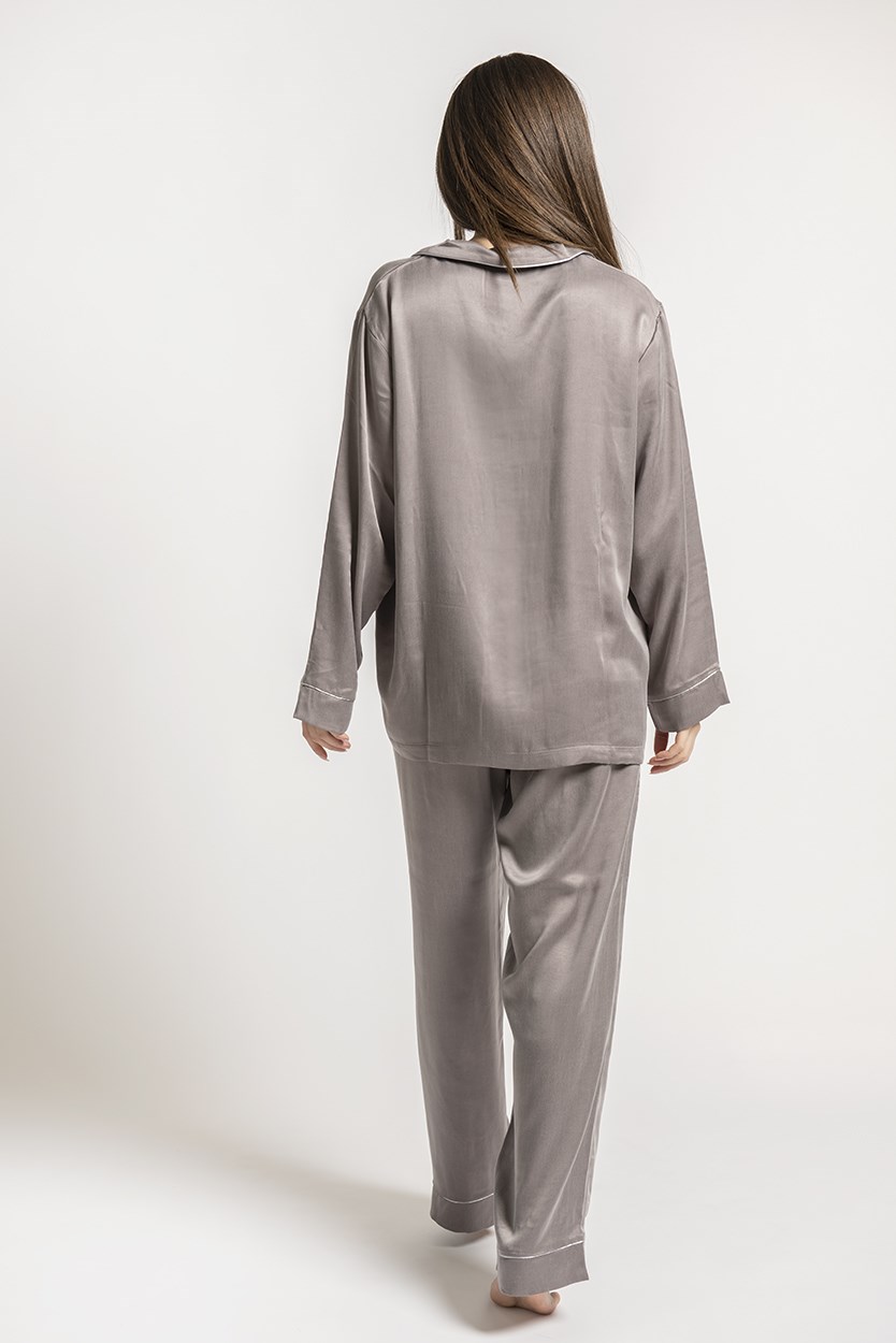 Pijama Takımı Fiore Taş Rengi