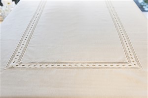 Table Cloth Su Dalgası 180*280 White