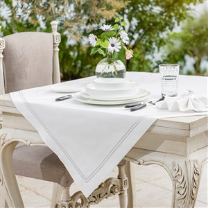 2 Sıra Pikolu Masa Örtüsü 120*120 By Silver