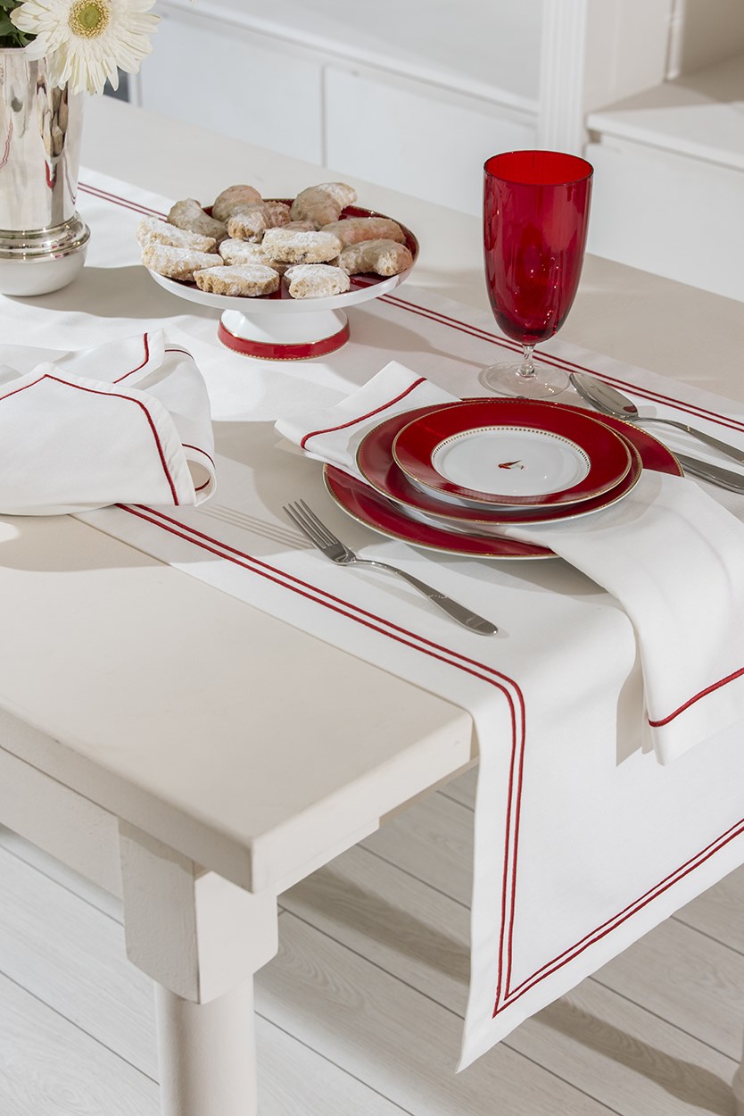 2 Sıra Pikolu Masa Bandı 50*180 By Kırmızı