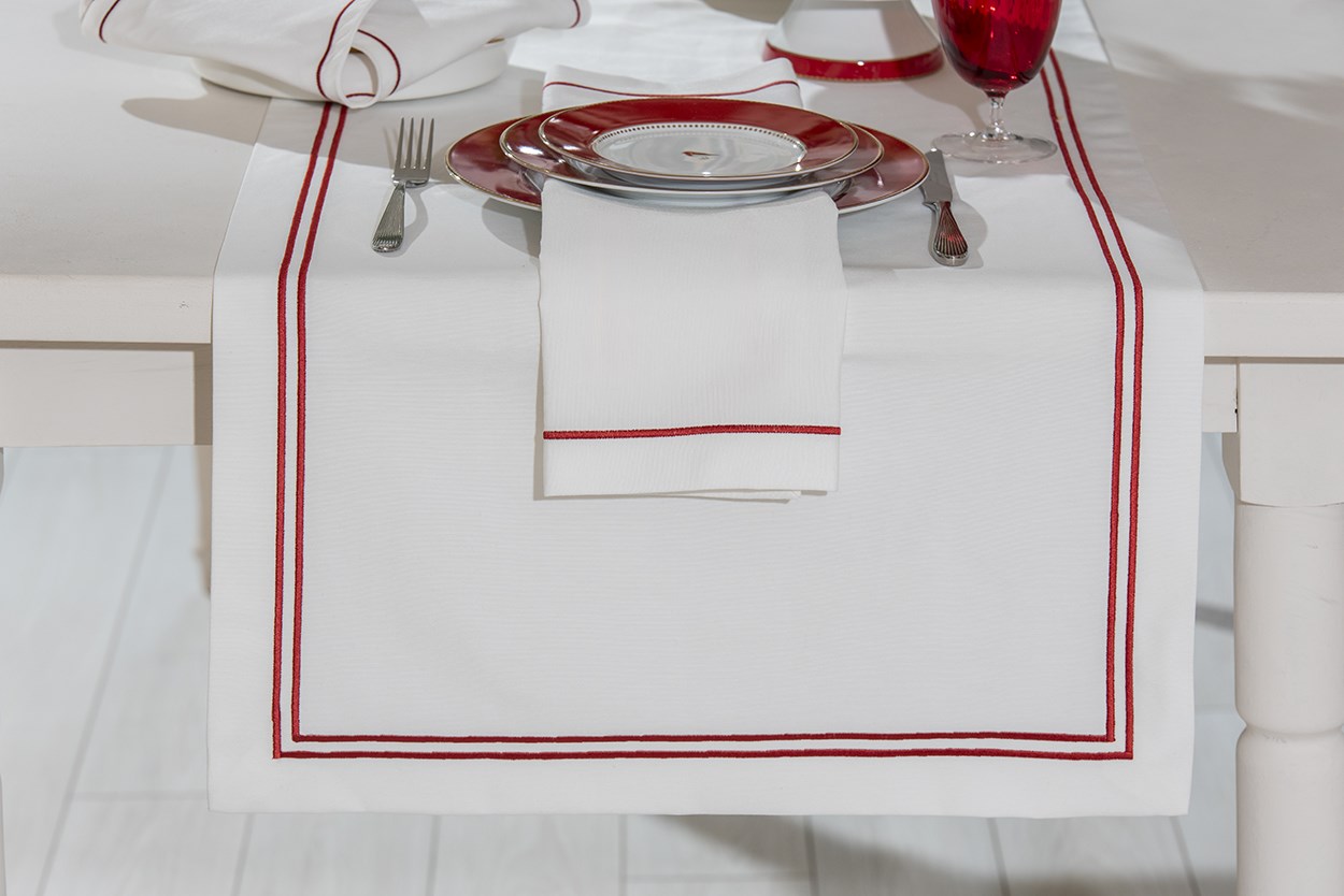 2 Sıra Pikolu Masa Bandı 50*180 By Kırmızı