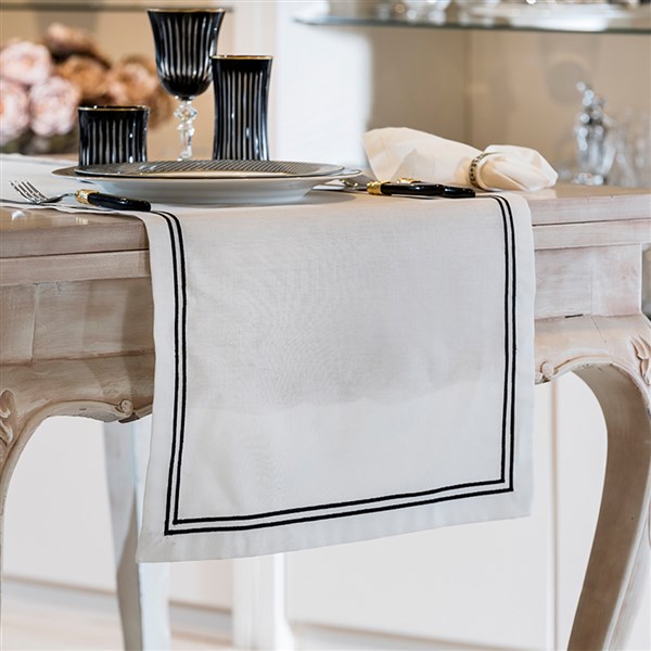 Runner 2 Sıra Pikolu 50*180 Wh-Black