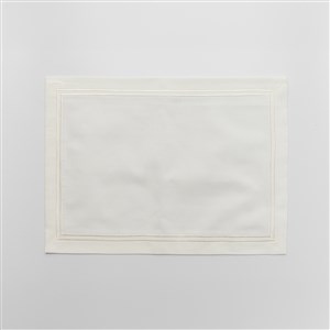 2 Sıra Pikolu Amerikan Servis 2'li Paket 35*50 Beyaz-Beyaz