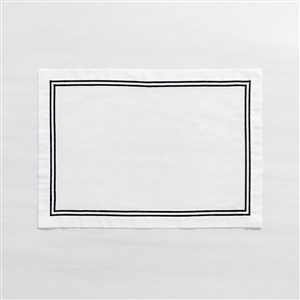 2 Sıra Pikolu Amerikan Servis 2'li Paket 35*50 By Siyah