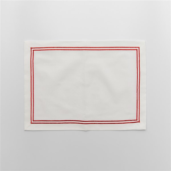 Placemat 2 Line Pico,Set Of 2