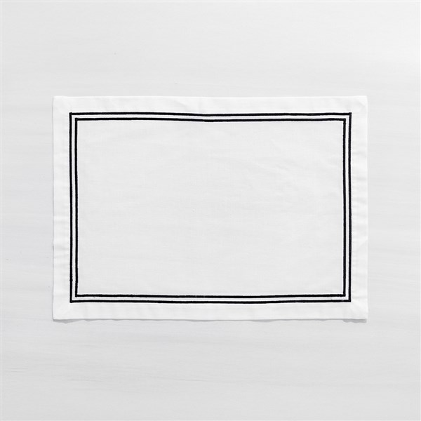 2 Sıra Pikolu Amerikan Servis 2'li Paket 35*50 By Siyah