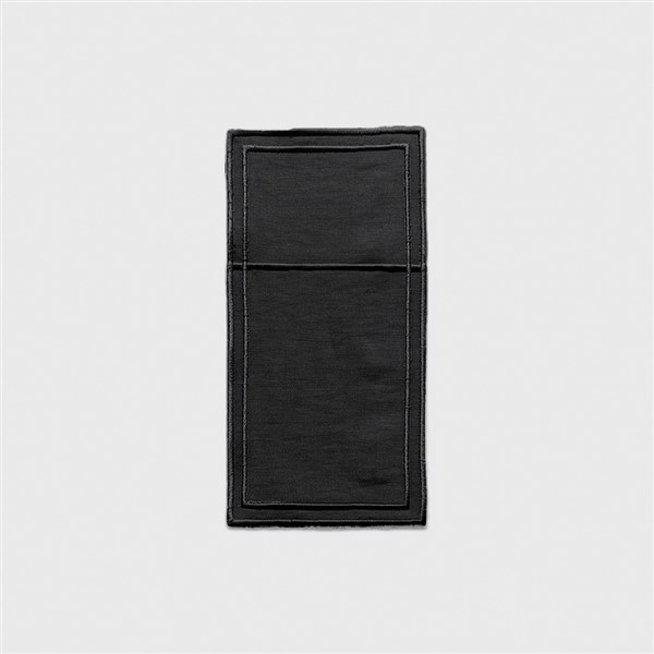 Cutlery Cover Plain Pico Lines Black