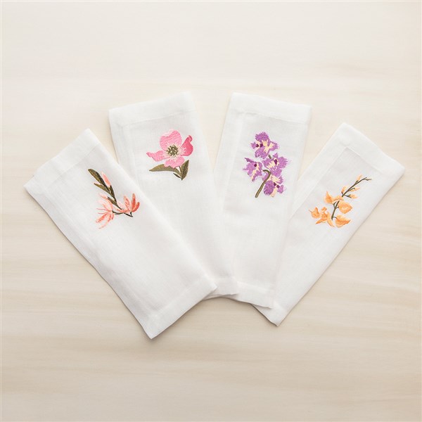 Placemat Gardenia,Set Of 4