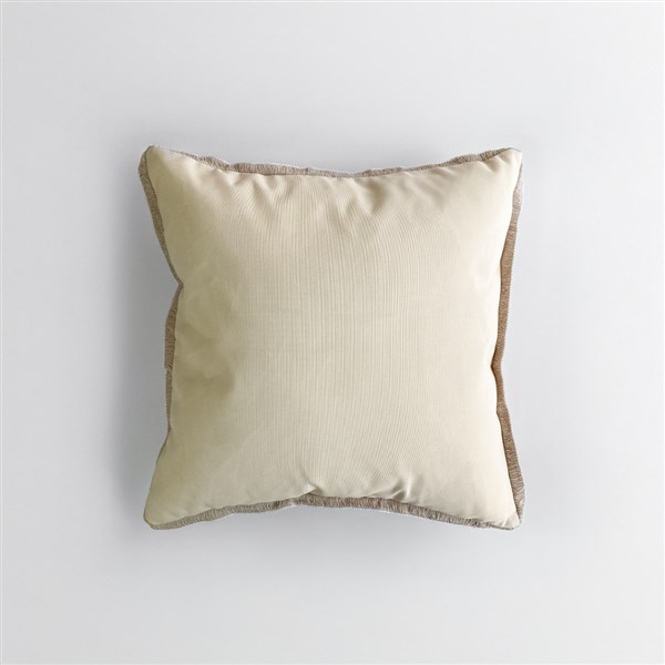 Kırlent Saçaklı 50*50 cm Bej