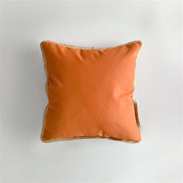 Kırlent Saçaklı 50*50 cm Mercan